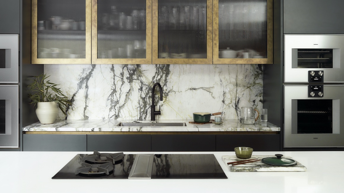 Kitchen marble benchtop