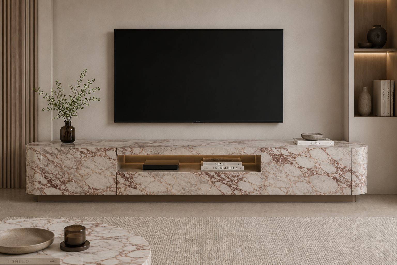 Stone TV unit